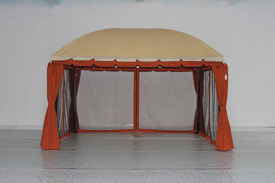 PVC Garden Building Wooden Pavilion Assembly Waterproof Pergola for Outdoor Park