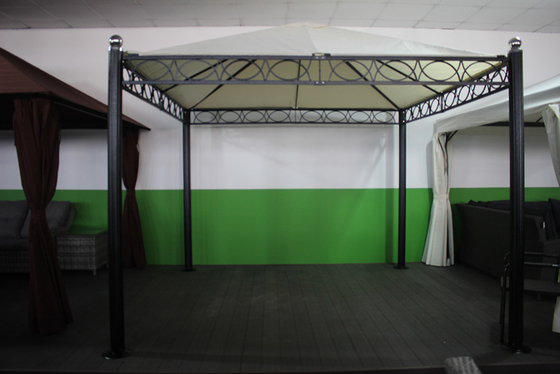 Pergolas Bridge Aluminum Canopy House Structure Waterproof Picnic Tent Shelter 3*3M