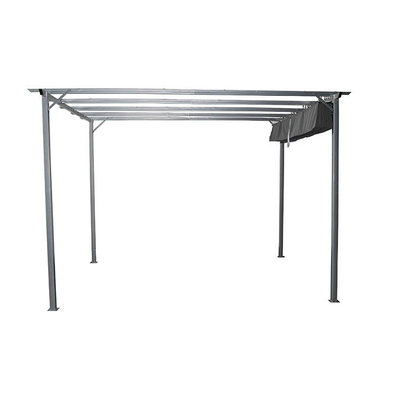 3*3.5*2.35M Attached To The House White Aluminum Frame Canopy Bargain Awning Prices