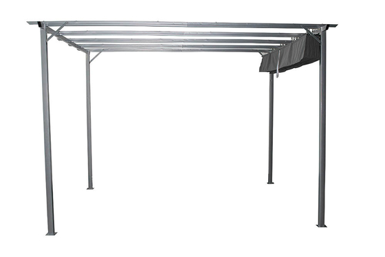 3*3.5*2.35M Attached To The House White Aluminum Frame Canopy Bargain Awning Prices