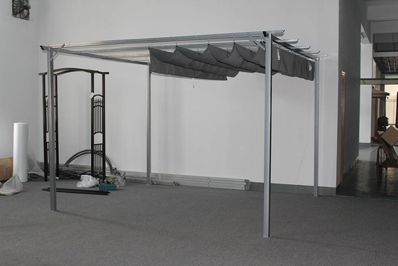 3*3.5*2.35M Attached To The House White Aluminum Frame Canopy Bargain Awning Prices