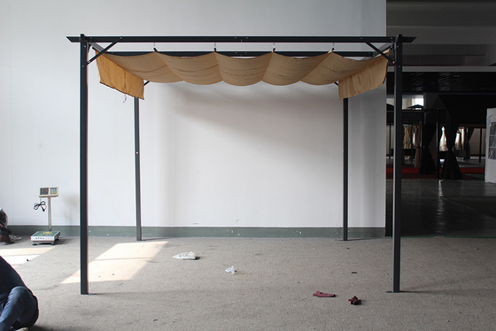 Customizable 3.1*3.1*2.3M Aluminum Outdoor Retractable Pergola Canopy for Garden Patio