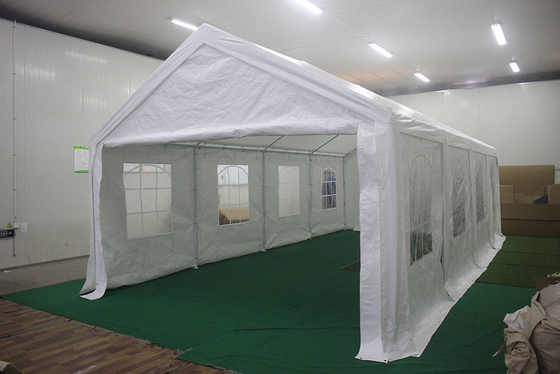 Carport Garage Canopy Shelter Tent With Sidewalls Galvanized Poles for Vehicle Storage