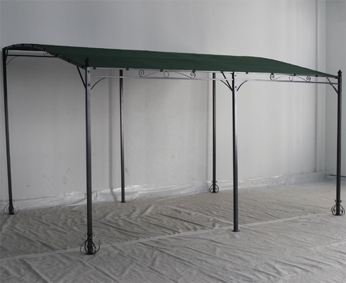3*4*2.5M Outdoor Metal Frame Sunshade Garden Gazebo with Sunshade