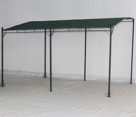 3*4*2.5M Outdoor Metal Frame Sunshade Garden Gazebo with Sunshade