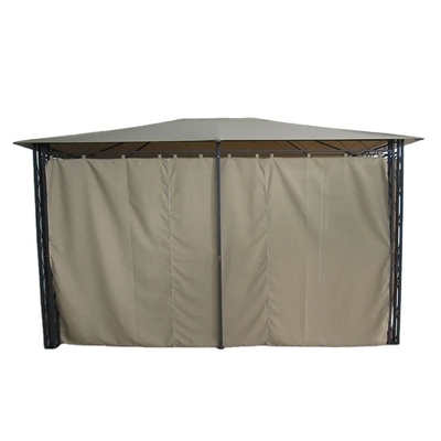 Customizable Polyester Fabric and Collapsible Steel Frame Outdoor Garden Gazebo Tent