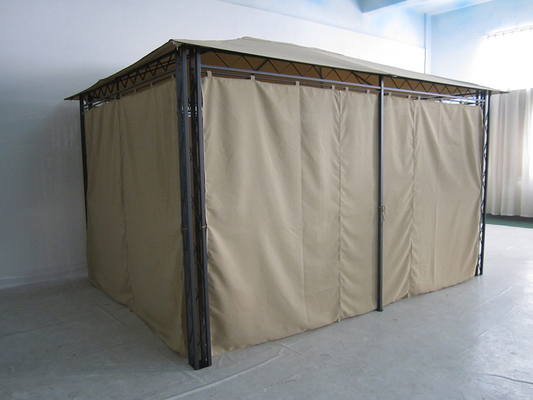 Customizable Polyester Fabric and Collapsible Steel Frame Outdoor Garden Gazebo Tent
