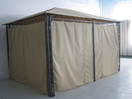 Customizable Polyester Fabric and Collapsible Steel Frame Outdoor Garden Gazebo Tent