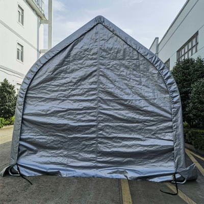 Galvanized Frame Finishing Car Parking Shed for Easy Installation and Partial Coverage