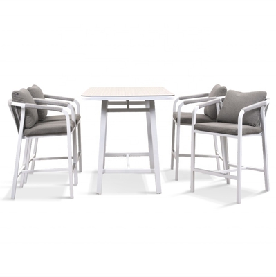 Specific Garden Set Aluminum Rattan Sofa Modern Design Style Table Teapoy Bistro Set