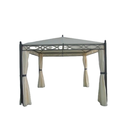 PA Coated 3*3*2.75m Grade Canopy and Collapsible Garden Structures Gazebo with Netting