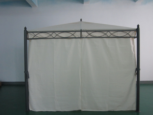 PA Coated 3*3*2.75m Grade Canopy and Collapsible Garden Structures Gazebo with Netting