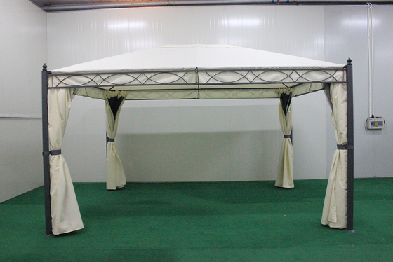 Park Leisure Plastic Type polyester Steel Waterproof Backyard Furniture Pavilion