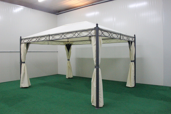 Park Leisure Plastic Type polyester Steel Waterproof Backyard Furniture Pavilion