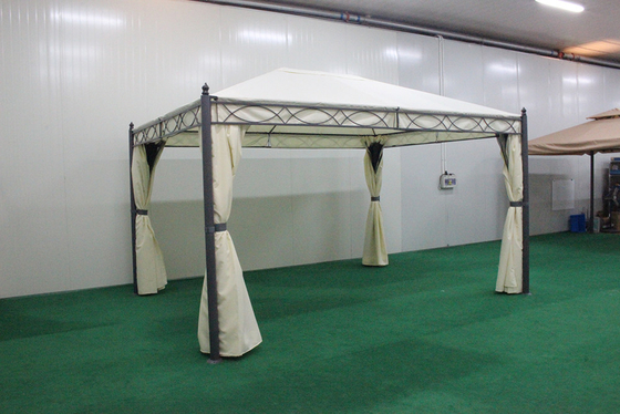 Park Leisure Plastic Type polyester Steel Waterproof Backyard Furniture Pavilion