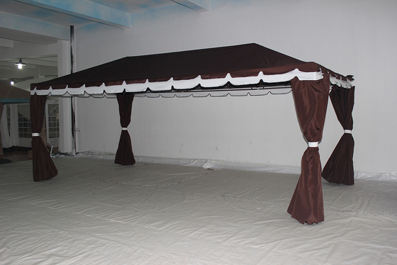 Park Leisure 3*6M Aluminium Sun Protection Casual Pop Up Gazebo With Mosquito Net Sidewall