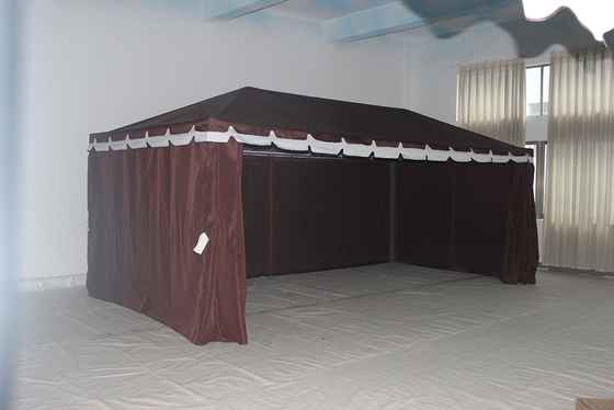 Park Leisure 3*6M Aluminium Sun Protection Casual Pop Up Gazebo With Mosquito Net Sidewall
