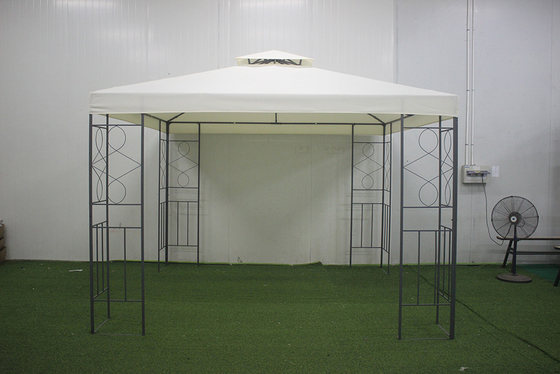 Create a Stylish and Functional Outdoor Space with the 3x3m Steel Patio Gazebo Pavillon
