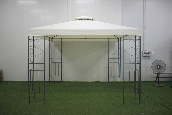 Create a Stylish and Functional Outdoor Space with the 3x3m Steel Patio Gazebo Pavillon