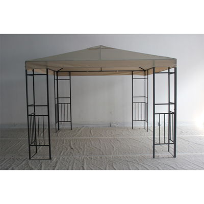Customize Steel Gazebo with Netting Screen Outdoor Waterproof Fabric 3X3M