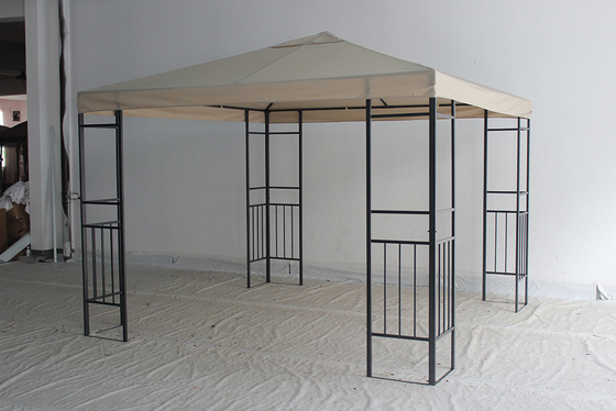 Customize Steel Gazebo with Netting Screen Outdoor Waterproof Fabric 3X3M