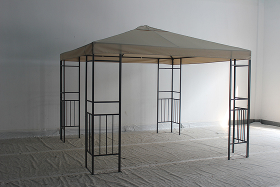 Customize Steel Gazebo with Netting Screen Outdoor Waterproof Fabric 3X3M