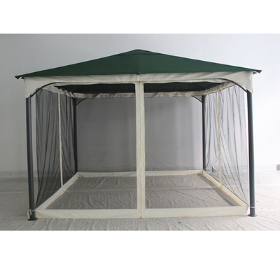 3.5*3.5*2.75M Outdoor Iron Gazebo with Steel Tube and Durable Polyester Coating