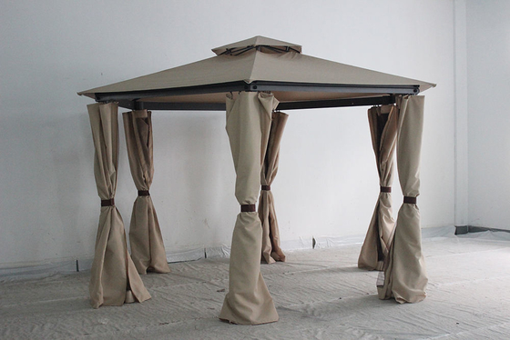 Outdoor Garden Foldable Gazebo Pergola with Easy Assembly and Pvc Coated Frame Finishing