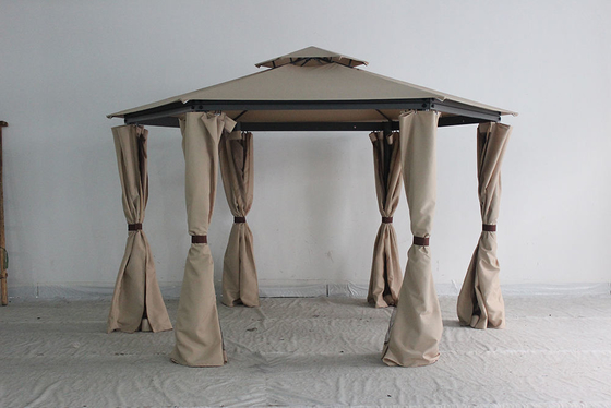Outdoor Garden Foldable Gazebo Pergola with Easy Assembly and Pvc Coated Frame Finishing