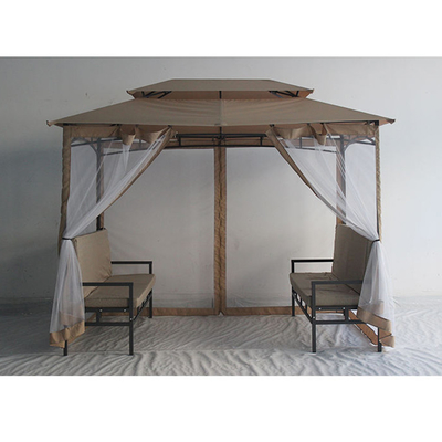 Customized Design Deluxe Garden Gazebo Patio Garden Used Waterproof Metal Gazebo