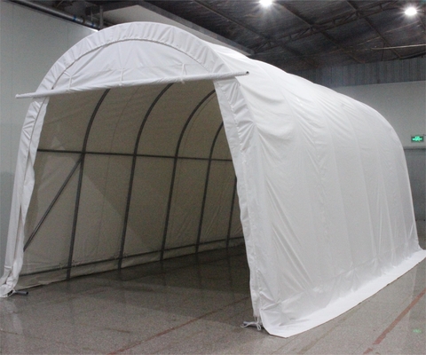 Car Parking Large Canopy Garage Tent with Steel Galvanized Frame and PE Roof Material