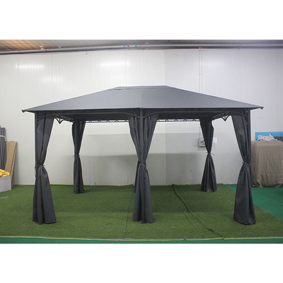 PA Coated Frame Courtyard Replacement Gazebo Canopy Sunshade Polyester Pavilion Dome