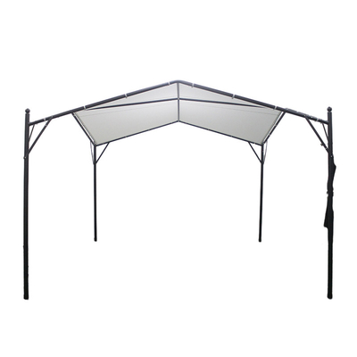 Easy Assembled Garden Pergola Metal Leisure Eco-Friendly Outdoor Gazebo 3.5*3.5*2.7m