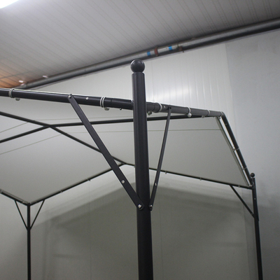 Easy Assembled Garden Pergola Metal Leisure Eco-Friendly Outdoor Gazebo 3.5*3.5*2.7m