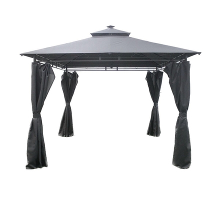 Steel Frame 3x3x2.7M Round Outdoor Patio Canopy Party Gazebo Design for Garden/Outdoor