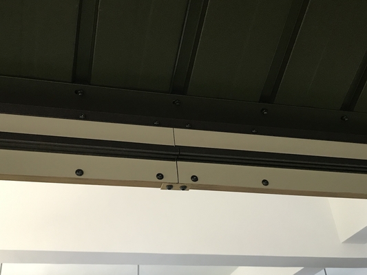Metal Outdoor Pergola Galvanized Steel Double Topped 3X3.65X2.85M for Garden Supplies
