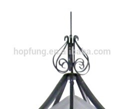 Popular 3*3*2.65m Single Roof Garden Pergola with Decorative Luxury and Arbours Design