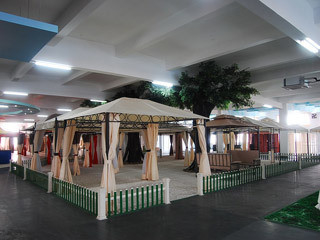 Discover the Perfect Combination of Beauty and Function with Our Deluxe Metal Gazebo