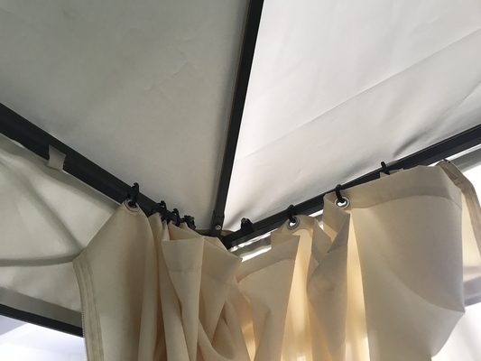 Outdoor 3X3X2.75M Grade Canopy and Garden Structures Gazebo with Netting Construction