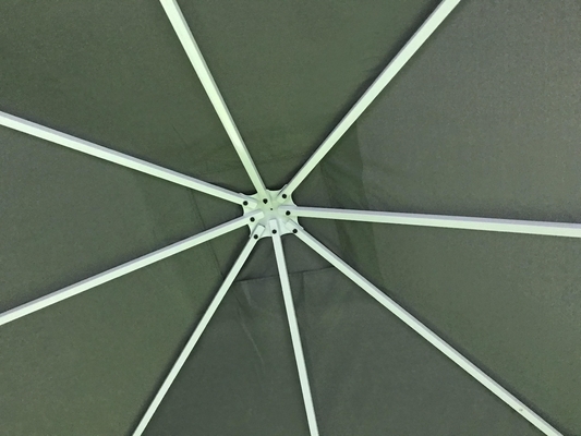 Aluminum Gazebo Tent With Polyester Sidewalls 3X3X2.57M for Waterproof Protection