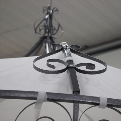 Steel Metal Customized Dia3*2.9m Garden Gazebo for Outdoor Relaxation and Entertaining