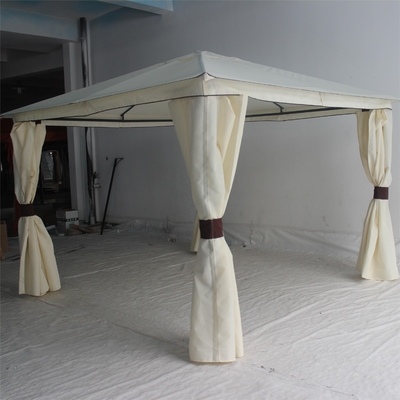 Outdoor Waterproof Garden Canopy Pergola Overhanging Eaves Tent with Strong Steel Frame