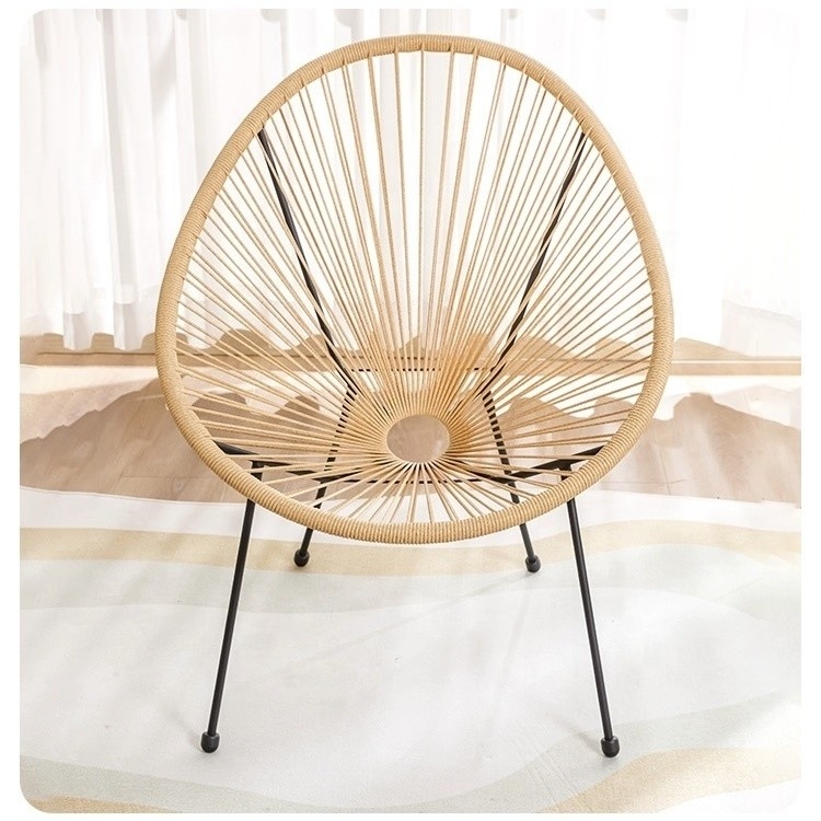 Functional Garden Egg Sun Patio Furniture Bistro Chair for Outdoor Acapulco Chair