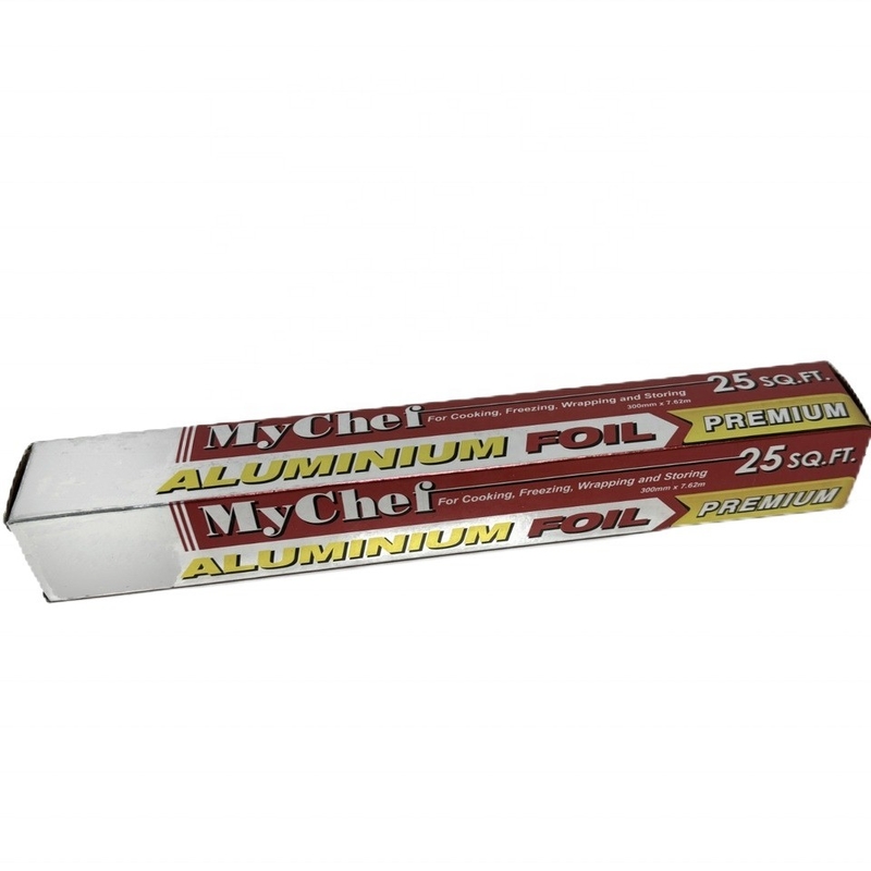 Portable Household Food-Grade Aluminum Foil Roll for Baking Customizable and Food-Safe