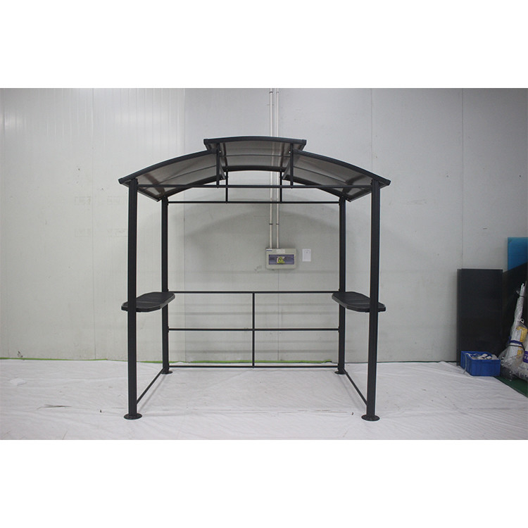 Folding BBQ Grill Pavilion Tent for Outdoor Shelter Canopy 2.36*1.52*2.36M Barbecue
