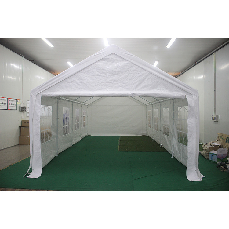 NATURE Pressure Treated Wood Type Outdoor 400*800cm Stretch Tents Metal Frame Marquee
