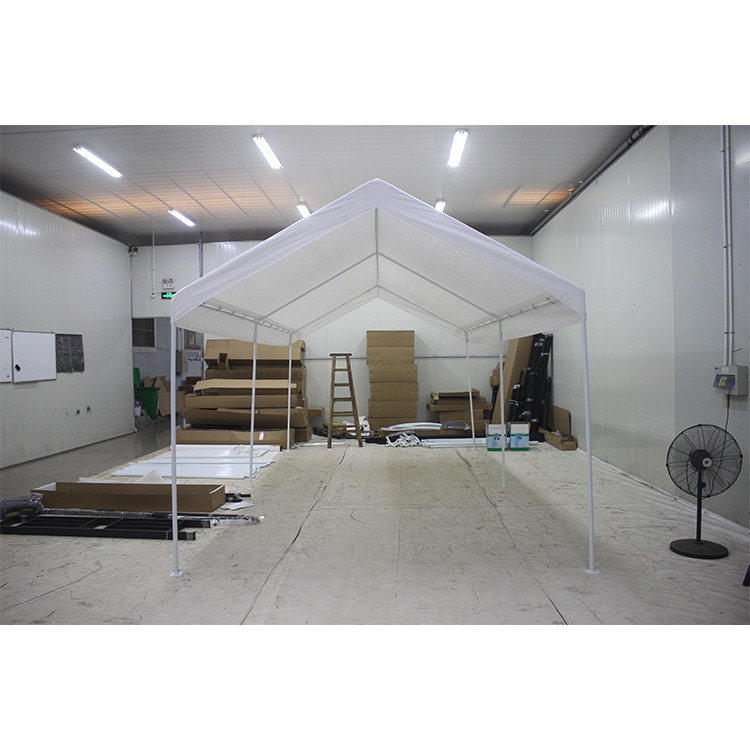 NATURE Pressure Treated Wood Type Outdoor Storage Shed 3 x 6 ft Canopy for Car Parking