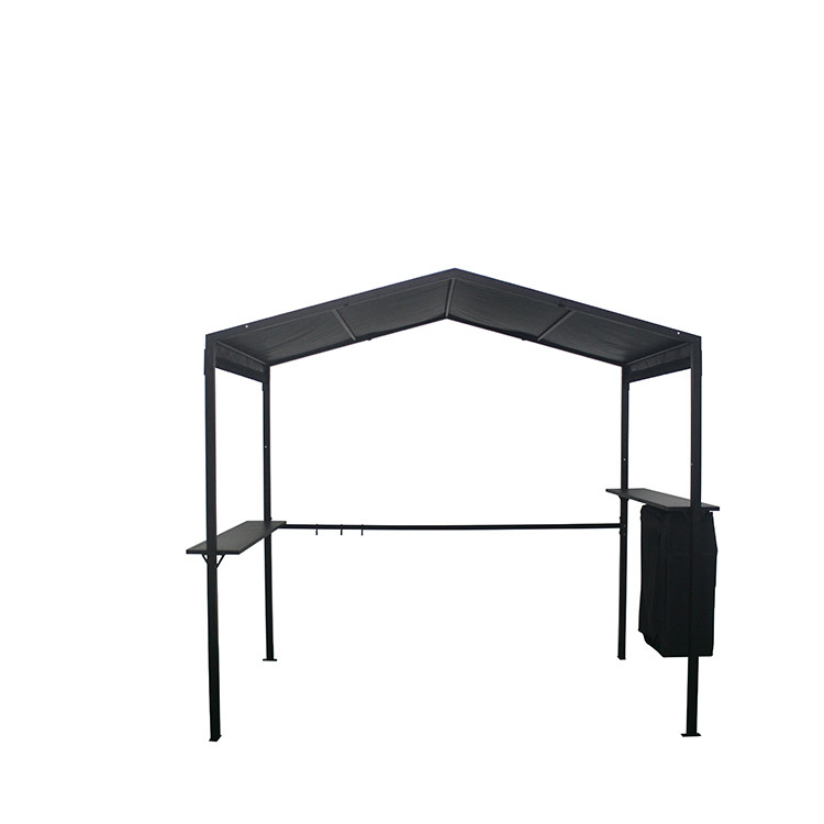 2.3*1.5*2.2M Outdoor Aluminum Hard Polyester Roof Gazebo with Powder Coated Sail Finishing