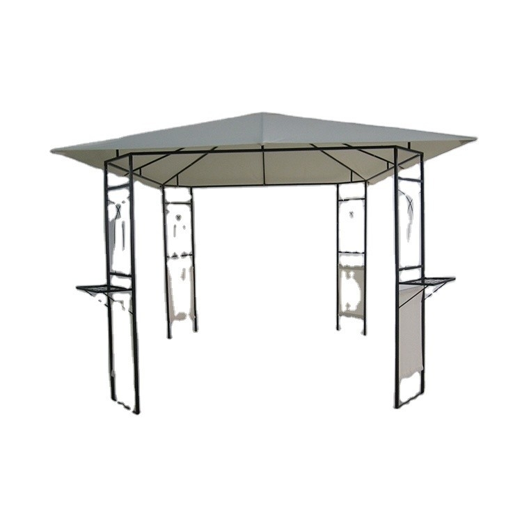 Double Roof Gazebo Outdoor Canopy Shelter with Customizable Design and Pvc Coated Finish
