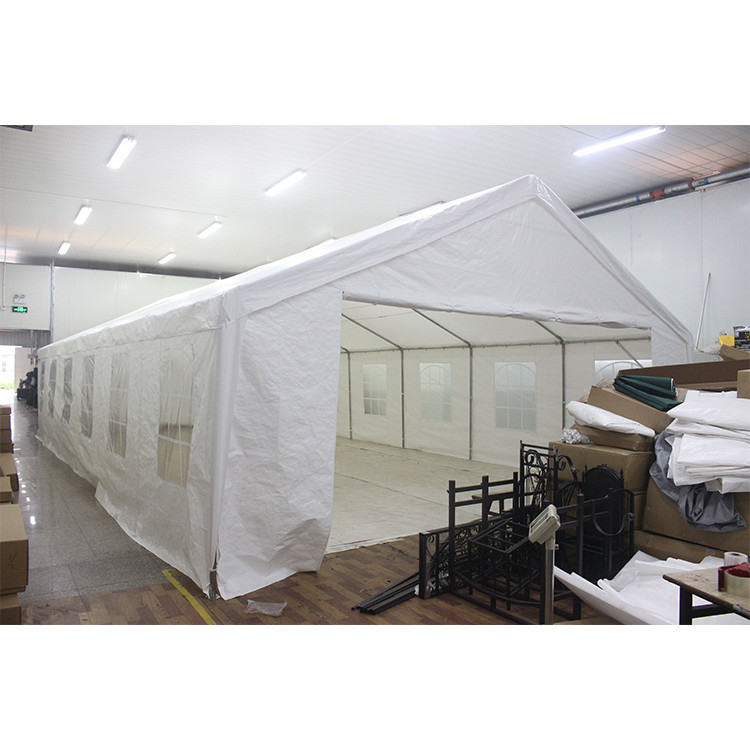 Large Double Garage Tent with Customizable Size Waterproof Portable Storage Tent